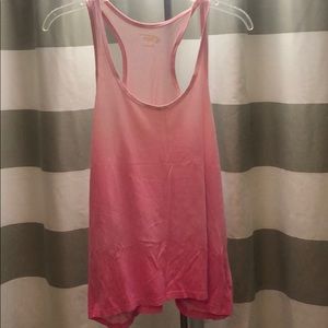 Pink Ombré Workout Tank Top